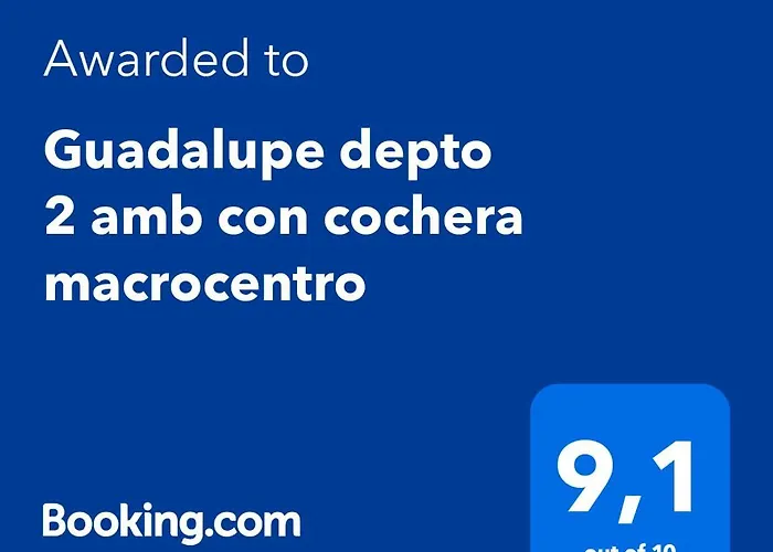 Guadalupe Depto 2 Amb Con Cochera Macrocentro